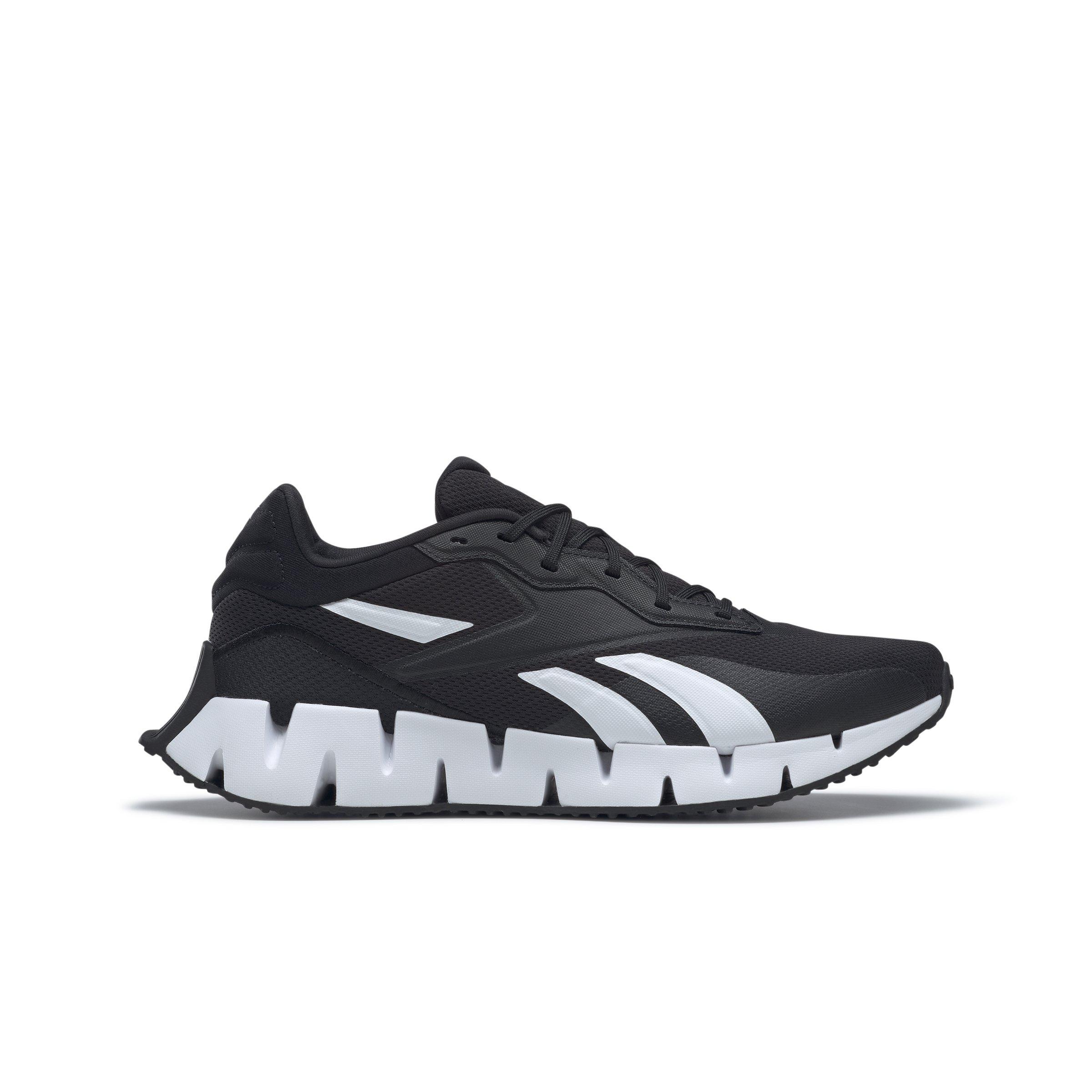 Reebok Zig Dynamica 4 Unisex Mesh Running Shoes - Black/White